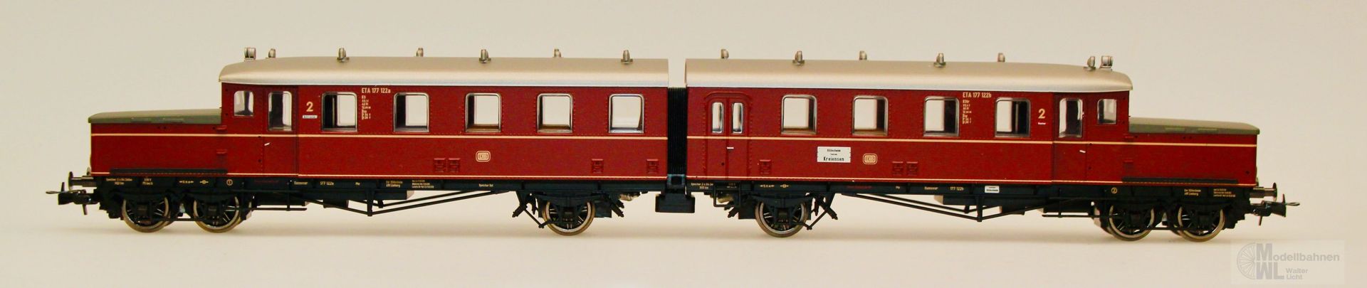 Liliput 112701 - Liliput - Triebwagen ETA 177 122 DB Ep.III 2.tlg. H0/GL